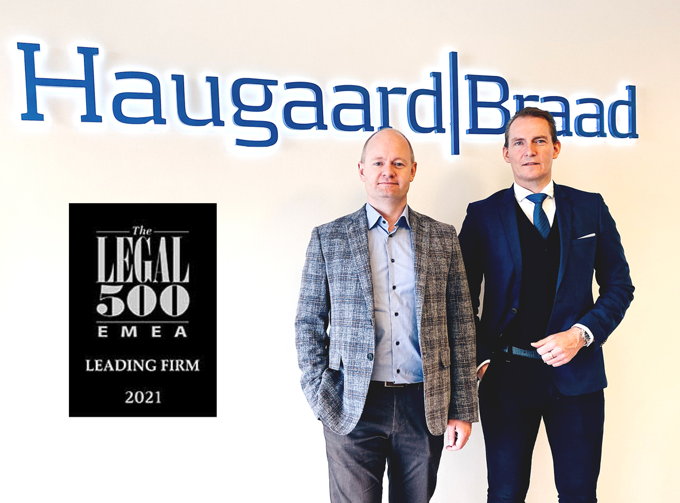 Optaget i The Legal 500