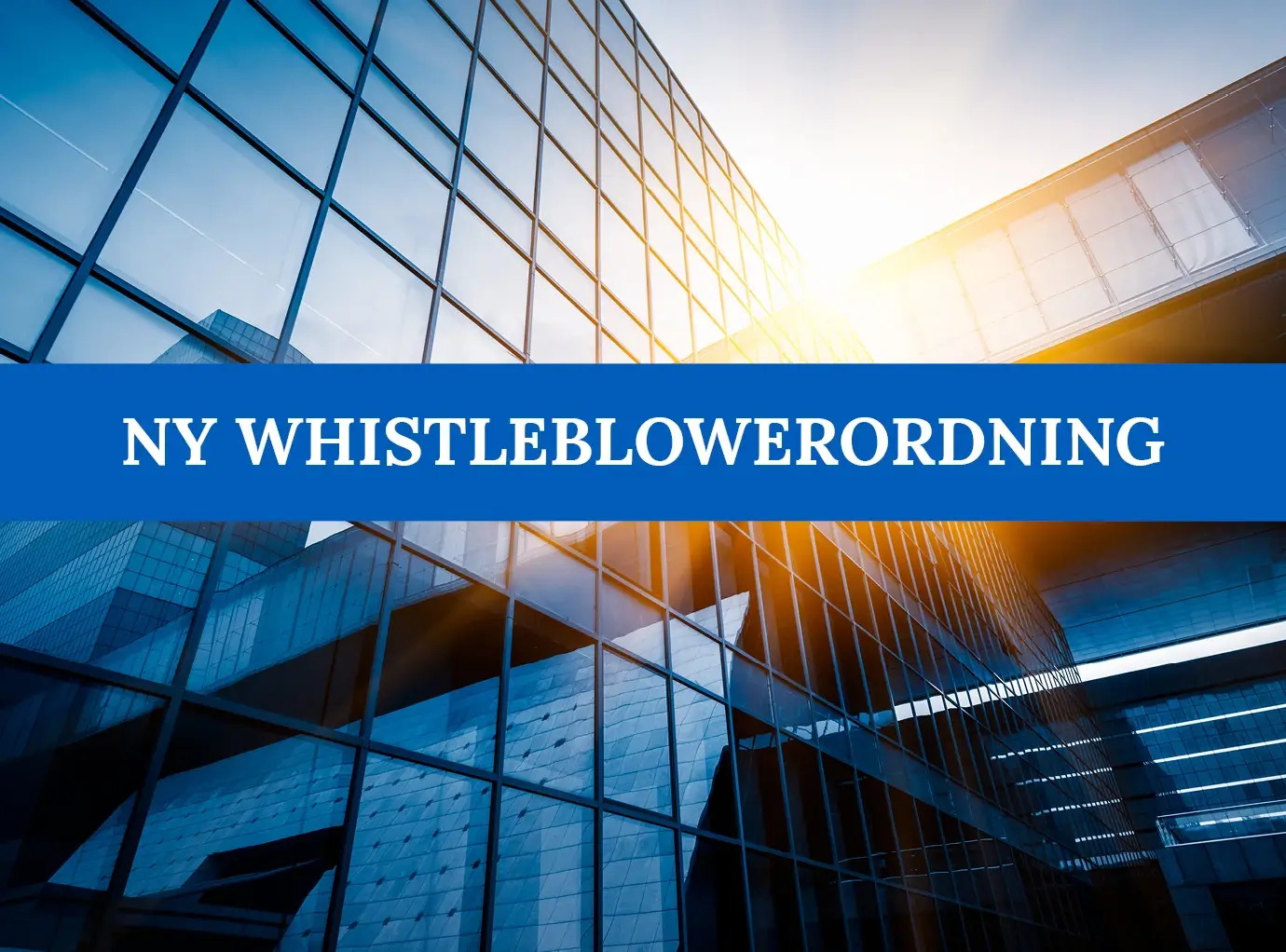 Ny whistleblowerordning